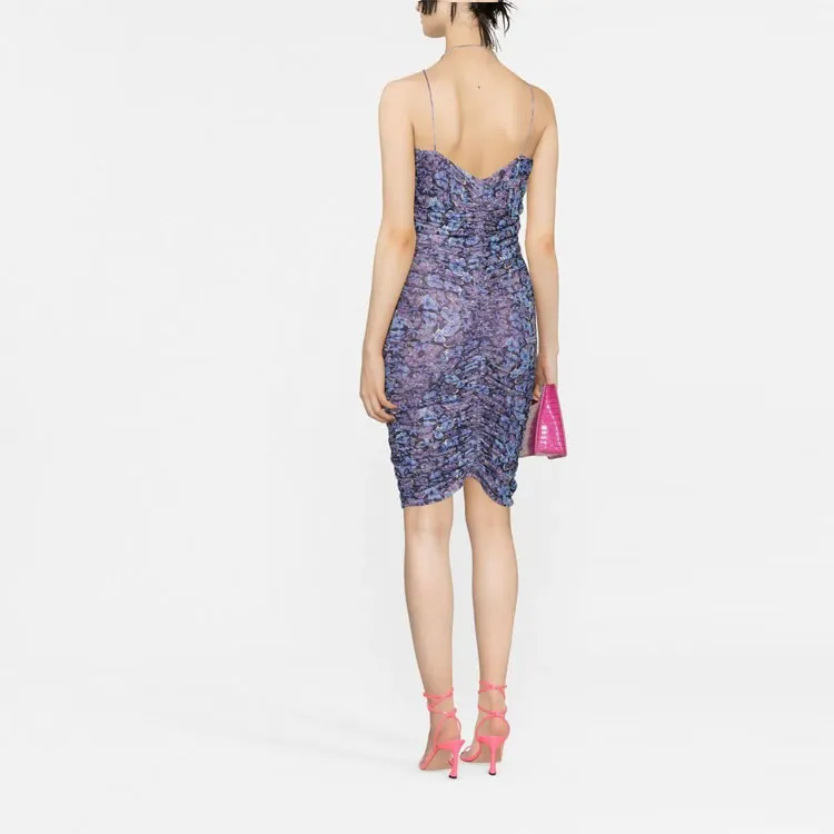 Rotate Sleeveless Dresses Women's Purple-2