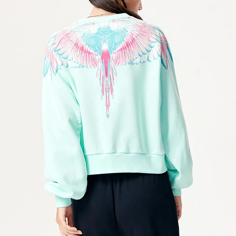 FILA FUSION x Marcelo Burlon Sweatshirt Women's Tranquil Green-3