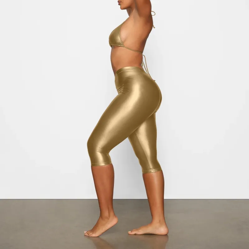 Skims Swimming Shorts Women's Gold-3