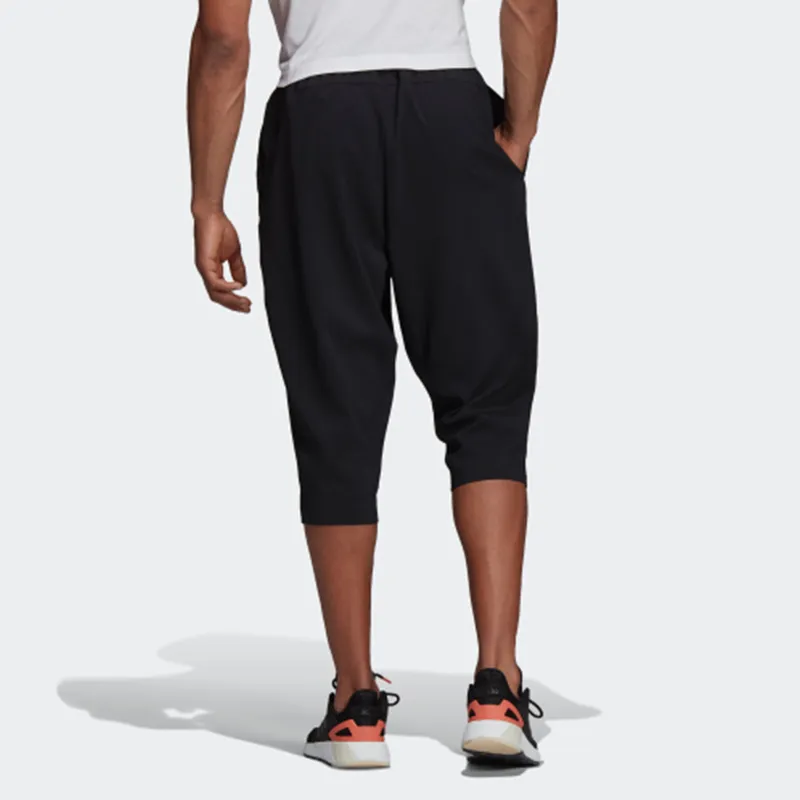Adidas Knitted Sweatpants Men Black-4