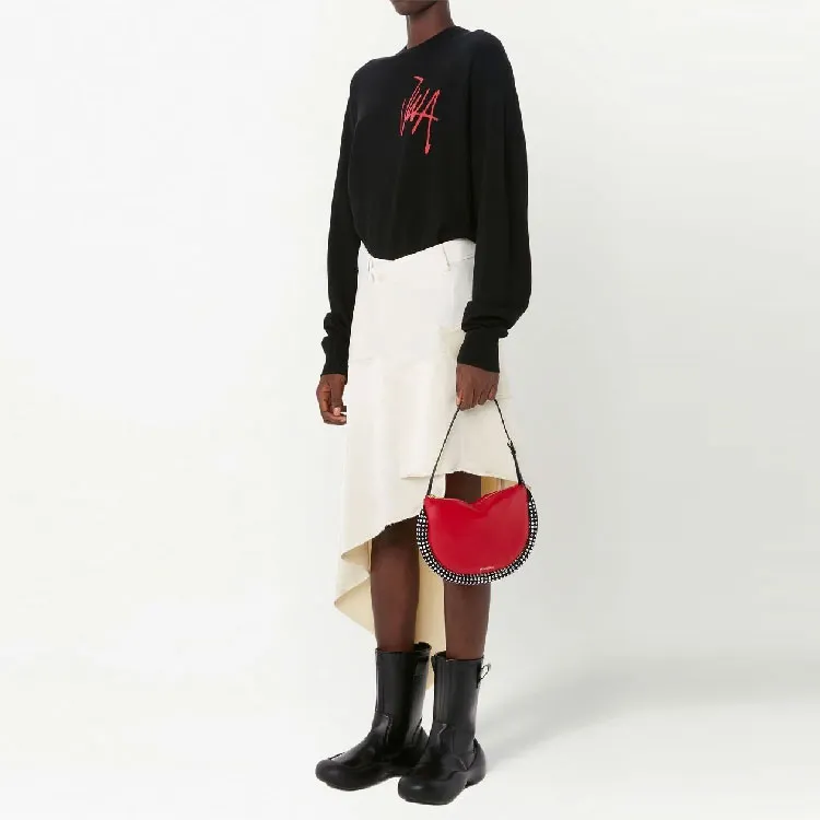 JW Anderson Logo Intarsia Knitted Jumper-1