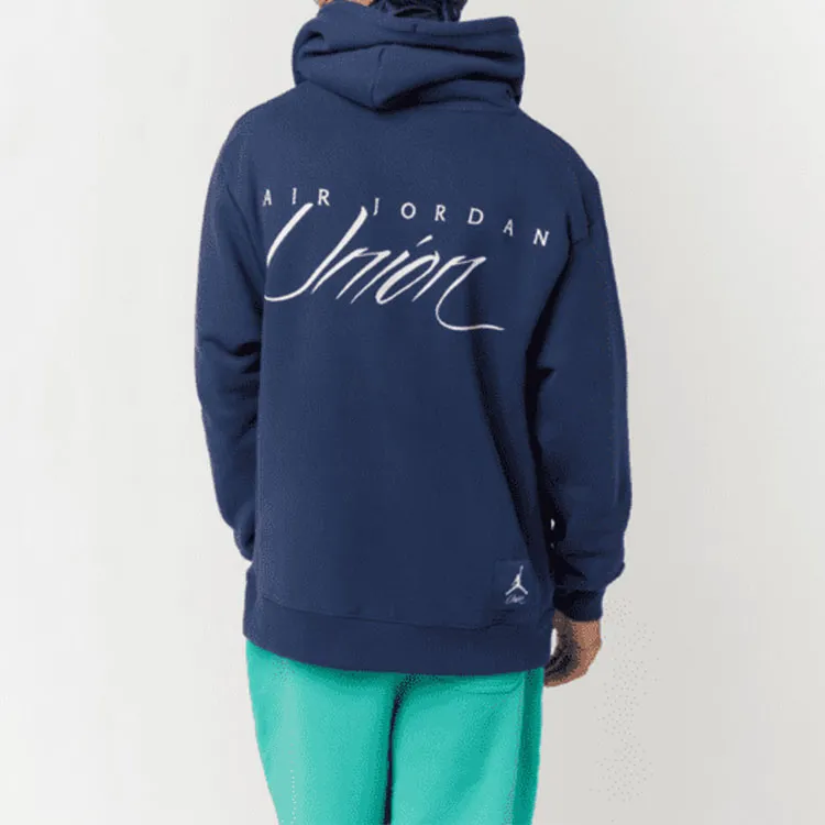 Union X Jordan X UNION Sweatshirts Unisex Dark Blue-4