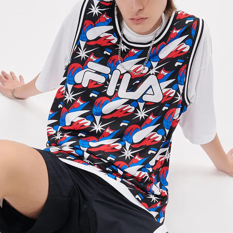 FILA FUSION Tank Tops Men's Fireball Basketball-2