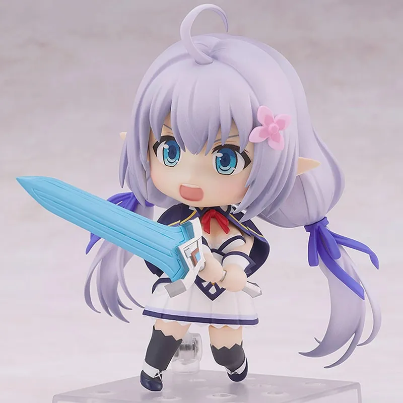GSC Nendoroid No. 2044  The Most Powerful Demon King Reincarnated As A Villager Elena Chibi Figures 10cm-4