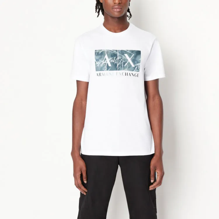 ARMANI EXCHANGE T Shirts Men White-4