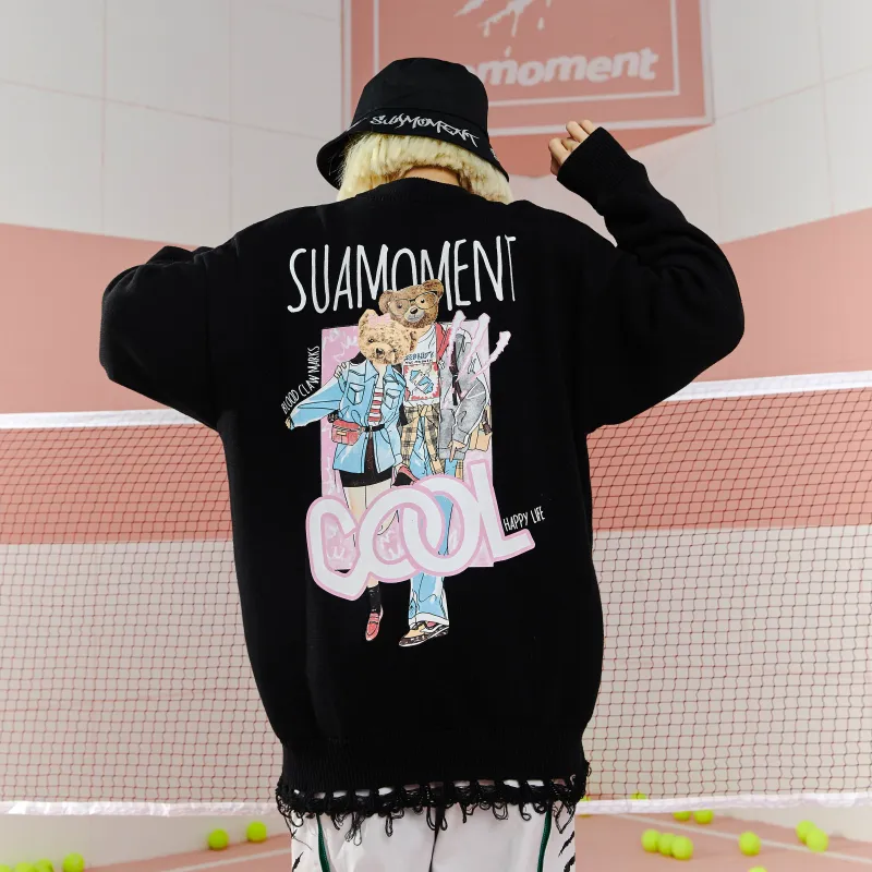 Suamoment Sweaters Unisex-3