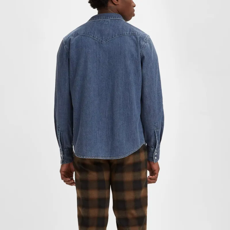 Levis Barstow Denim Western Shirt-4