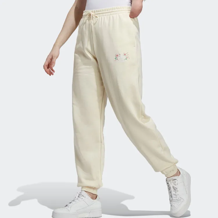 Adidas Originals Cherry Blossom Limited Series Knitted Sweatpants Women's Ivory-1