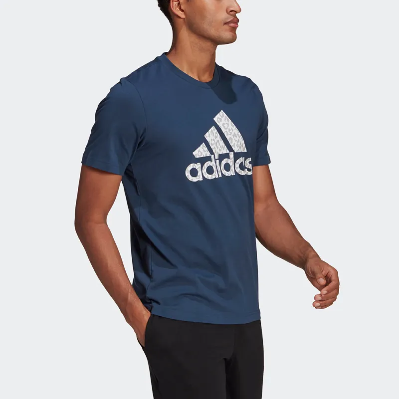 Adidas T Shirts Men Navy Blue-4