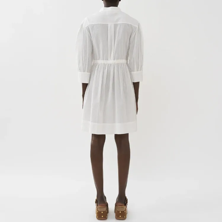 See By Chloe Embroidered Chemise Dress-2