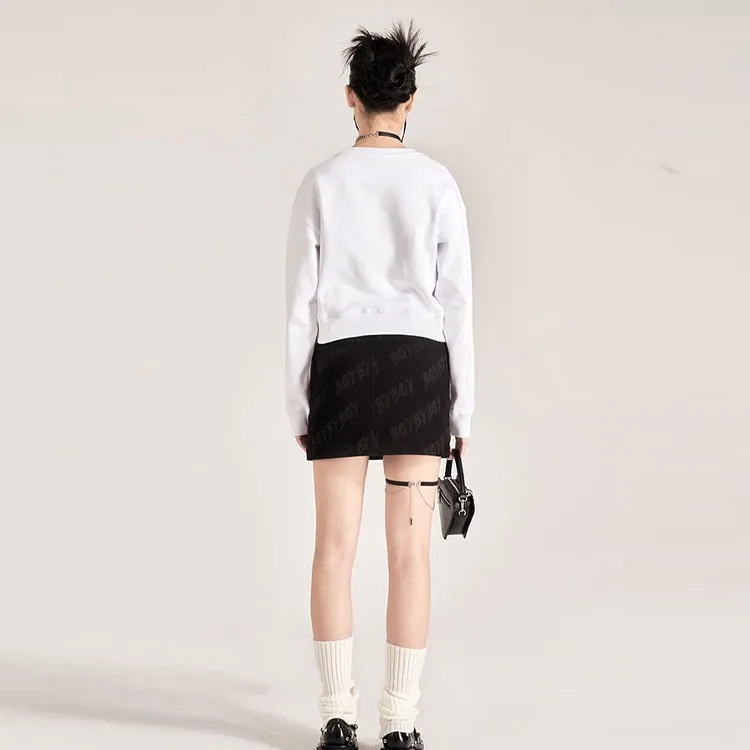 BOY BY BOY Casual Short Skirts Women's Black-2