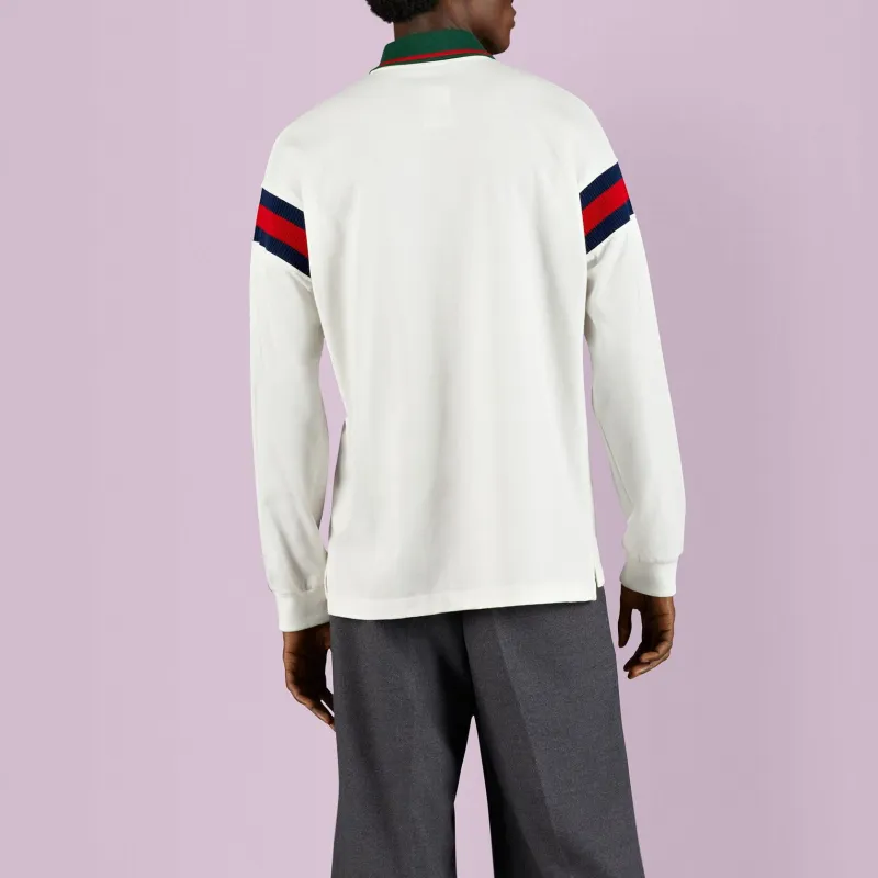 GUCCI Polo Shirt Men's Multicolor-3