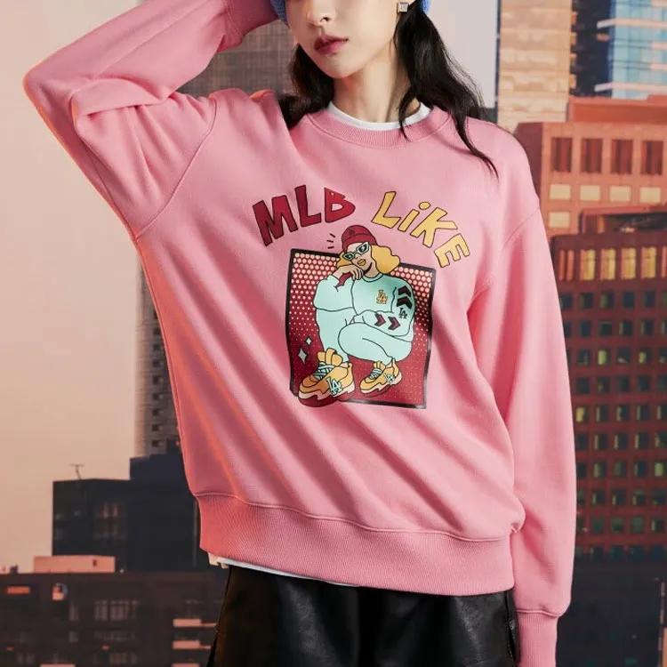 MLB Sweatshirts Unisex Coral-3