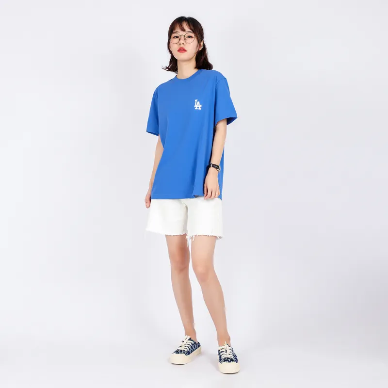 MLB Set-in Sleeve T-Shirt Unisex Blue-3