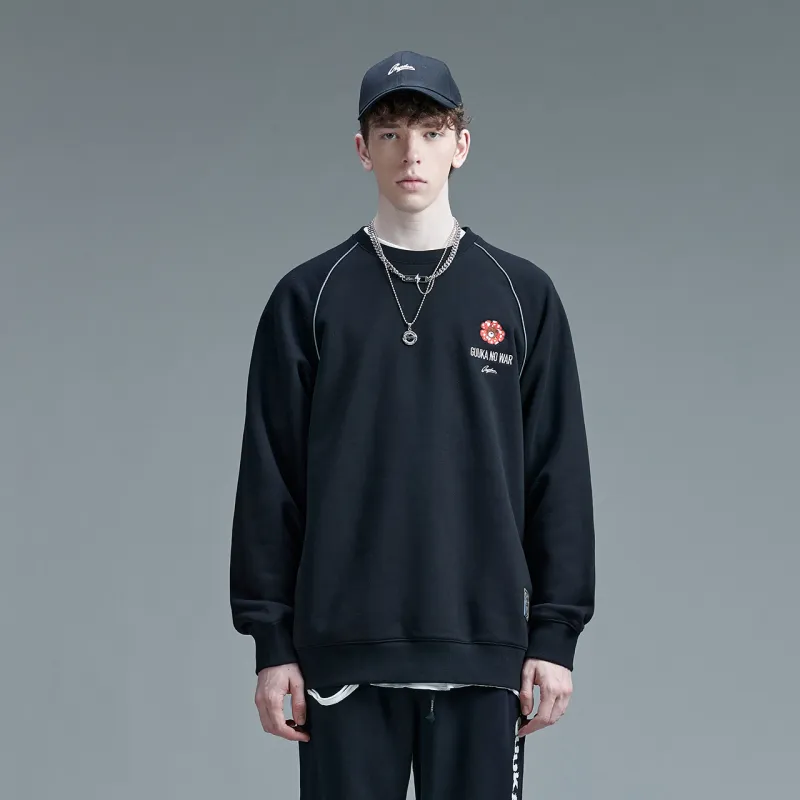 Guuka Sweatshirts Unisex Black-2
