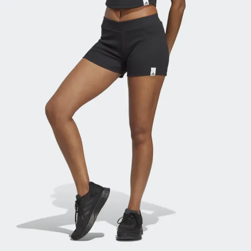 Adidas Lounge Casual Shorts Women's Black-1