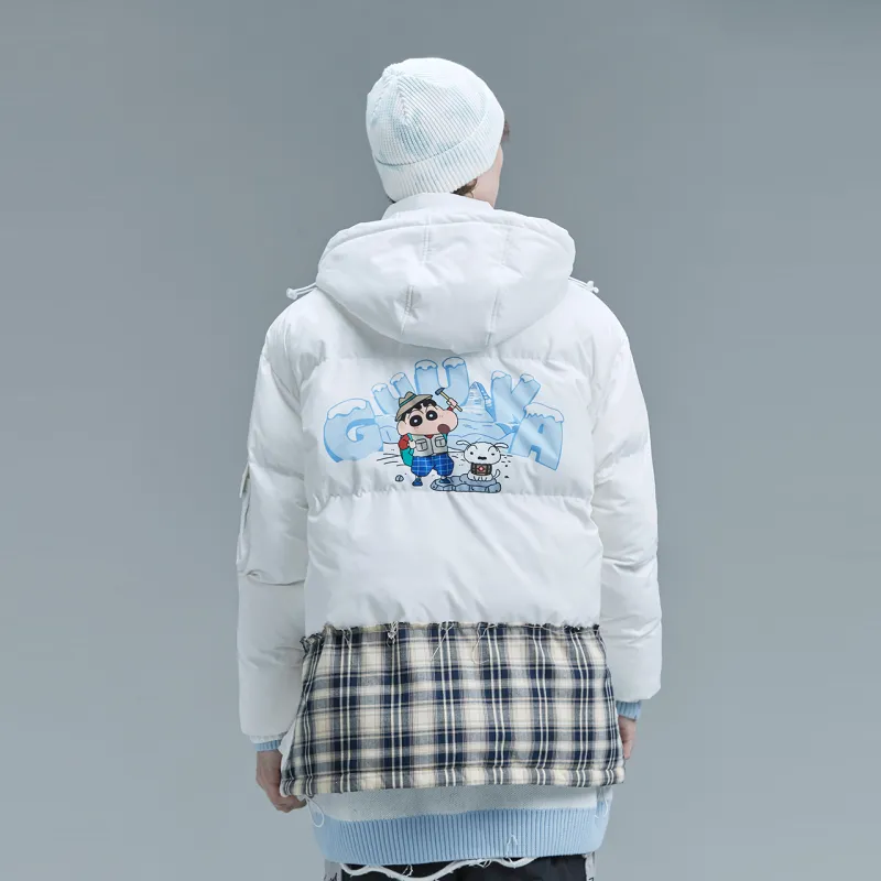 Guuka Puffer Jacket Unisex White-5