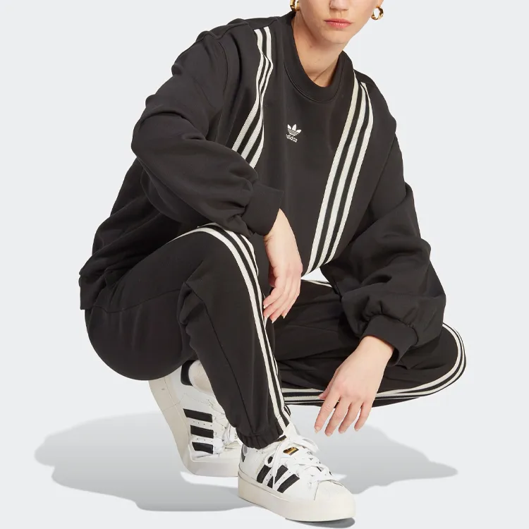 Adidas Originals 70s Sweatshirt Sweatshirt Women's Black-4