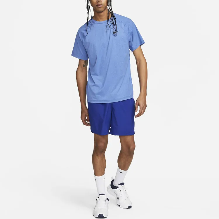 Nike Ready Men's Dri FIT Short Sleeve Fitness Top-2