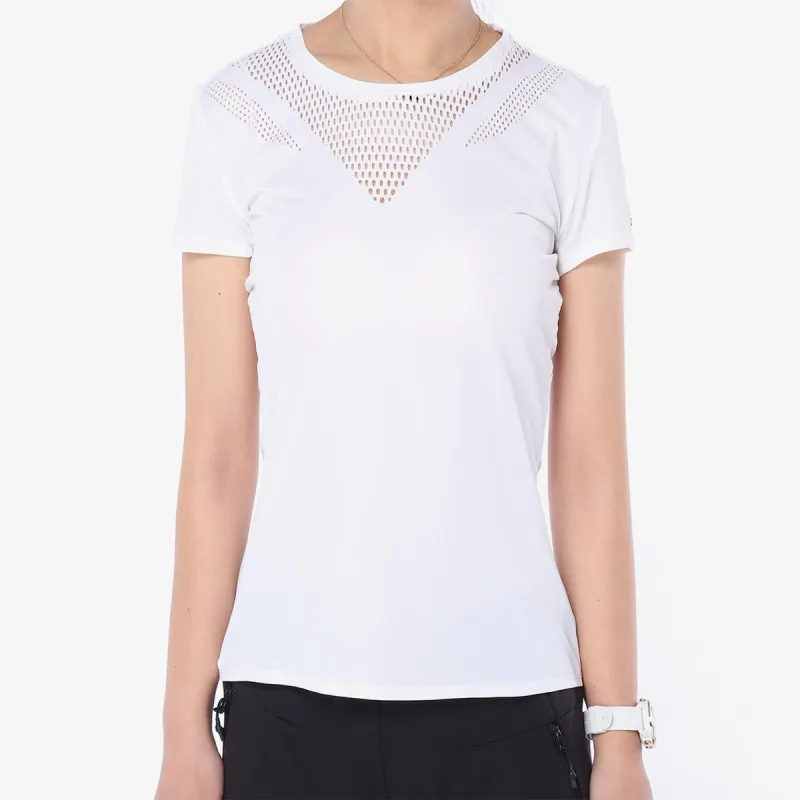 adidas Women's Feminine Tee T-shirt White-1
