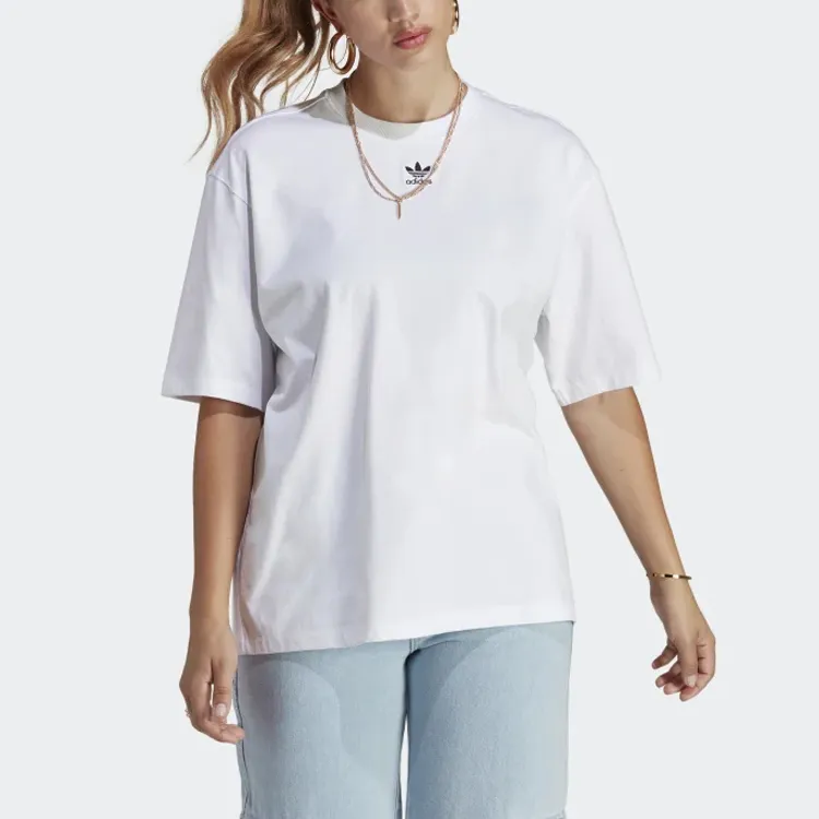 Adidas Logo-embroidered Cotton T-shirt-1