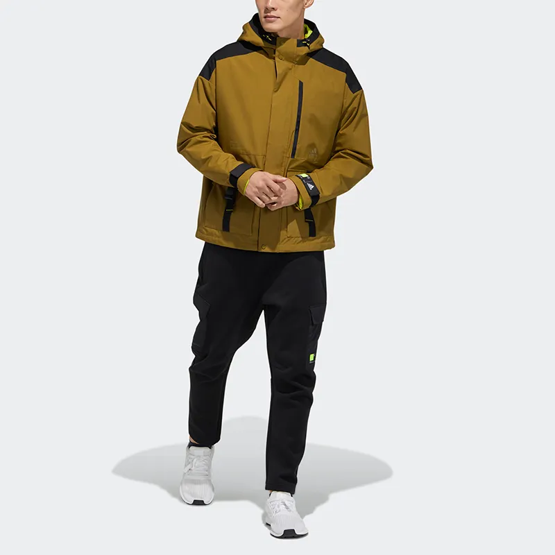 Adidas Jackets Men Brown-1