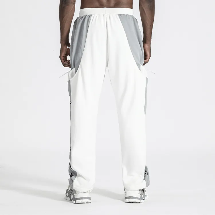 NORVINCY Western Trendy Multicolor Knitted Sweatpants Unisex-8