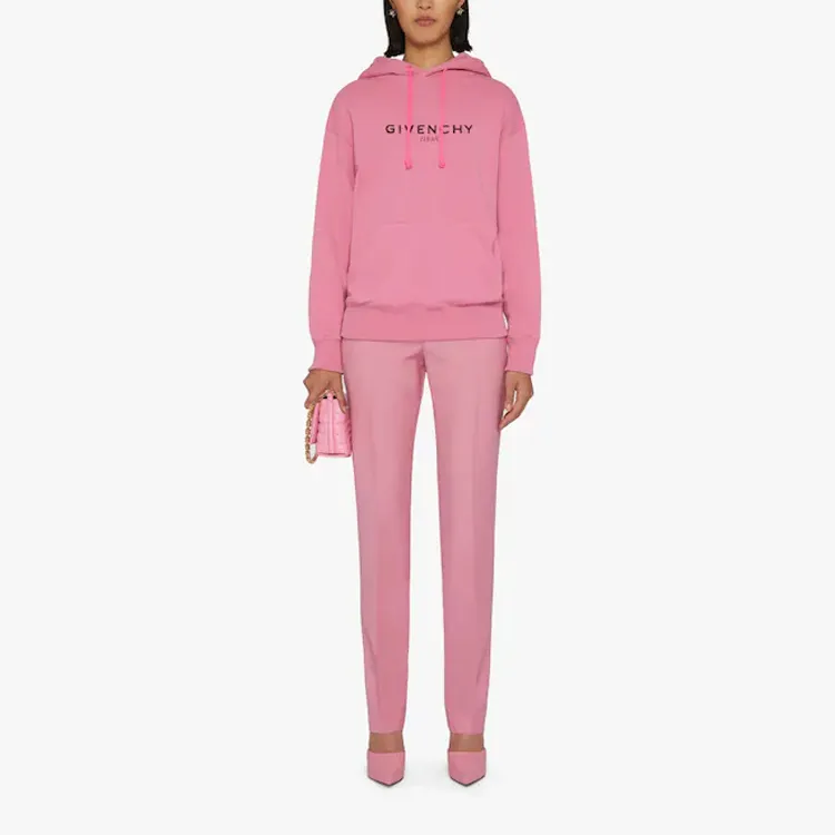 Givenchy Regular Fit Hoodie 'Bright Pink'-2