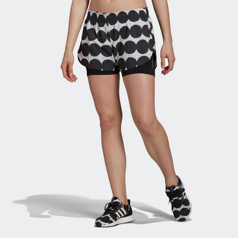 Marimekko X Adidas Casual Shorts Women's Black-1