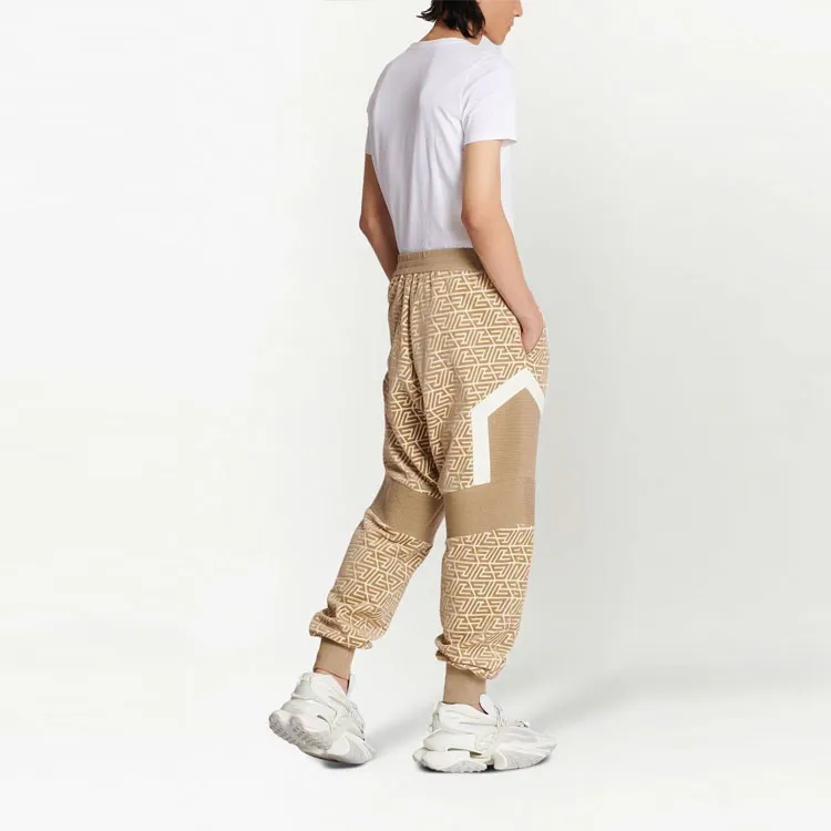 BALMAIN Monogram Panelled Joggers-1