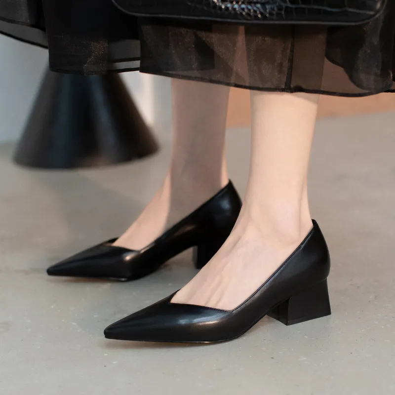 CAMEIDO High Heels Women's Black-1