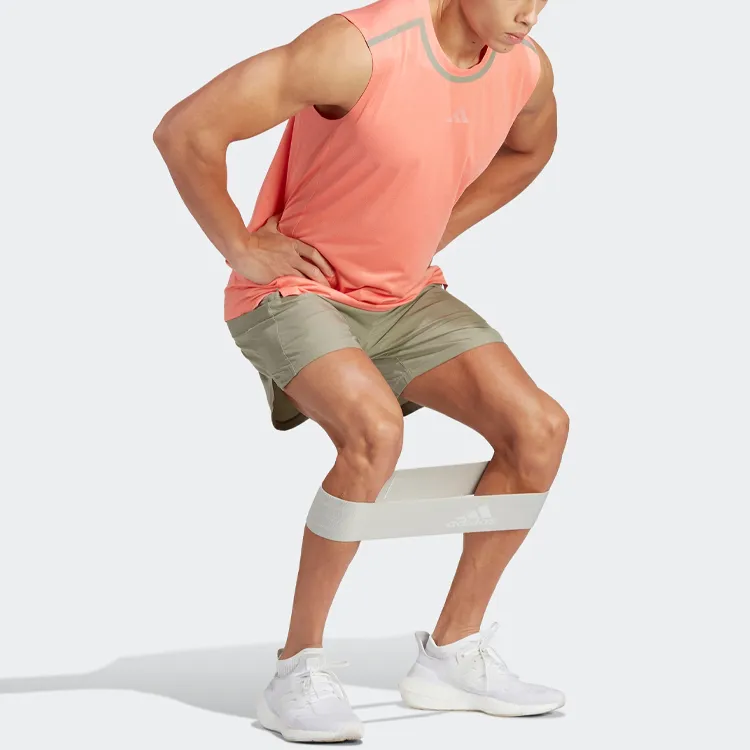 Adidas Tank Tops Men's Coral Pink-3