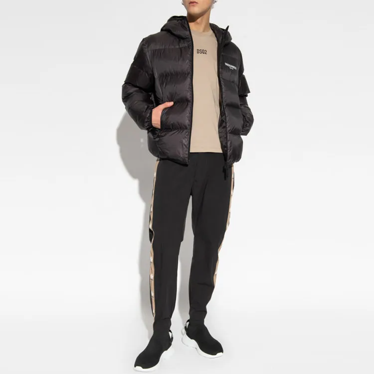 DSQUARED 2 Side Striped Loose Fit Pants-1