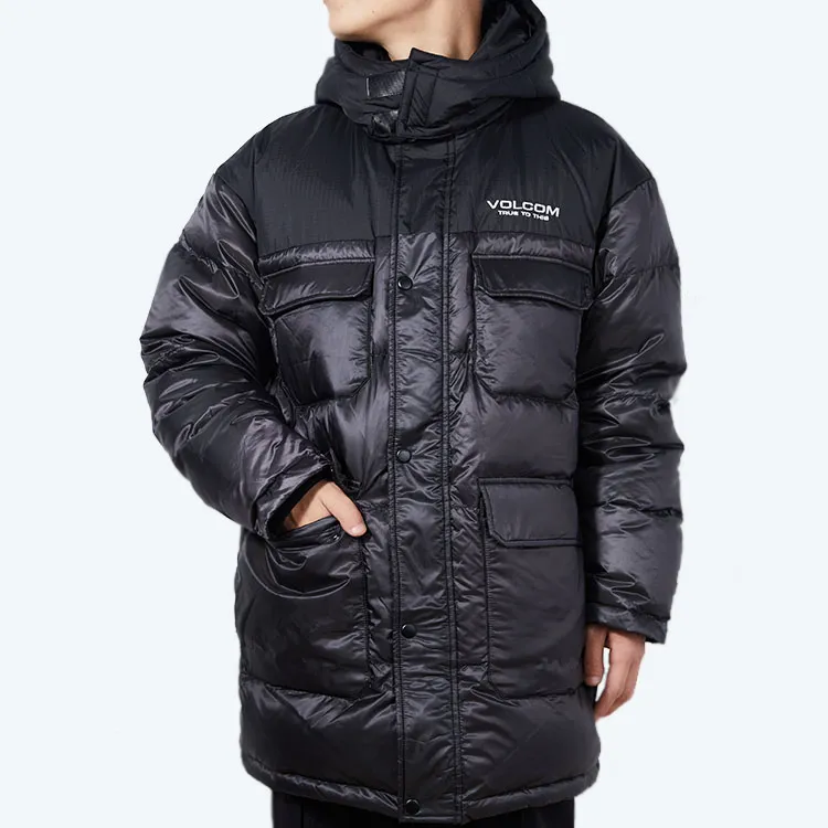 VOLCOM Down Jacket Unisex Black-3