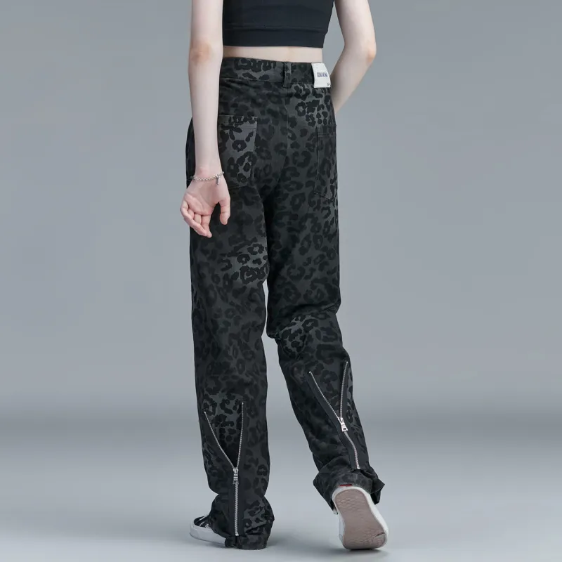 Guuka Casual Pants Unisex Black-6