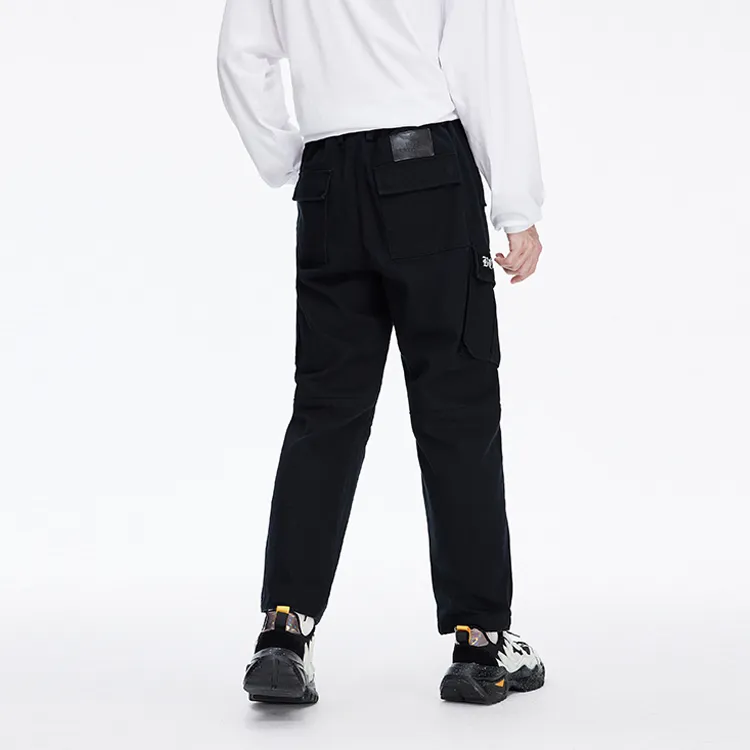 Boy London FW21 Straight Casual Pants Unisex Black-5