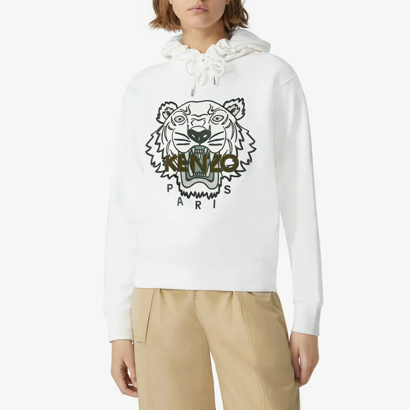 KENZO Tiger Embroidered Hoodie-2