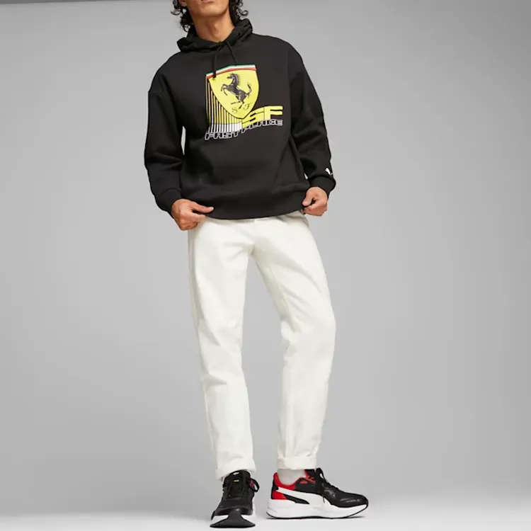 PUMA Scuderia Ferrari Race CBS Sweatshirt Men's Black-2
