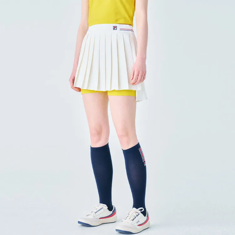 FILA Casual Short Skirts Women's White-5