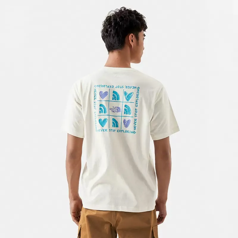 THE NORTH FACE T Shirt Unisex Ecru-3