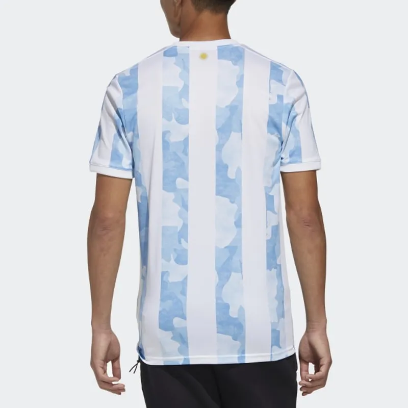 Adidas Set-in Sleeve T-Shirt Men's Blue-2