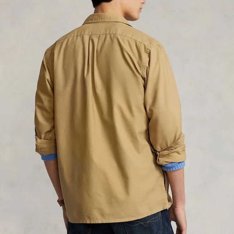 Polo Ralph Lauren Shirts Men Khaki-3