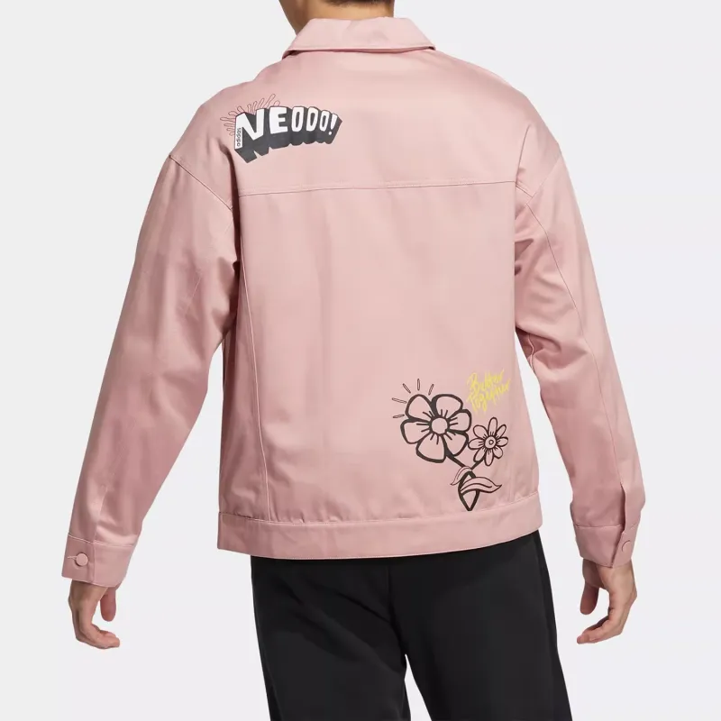Adidas Neo Jackets Unisex Pink-2
