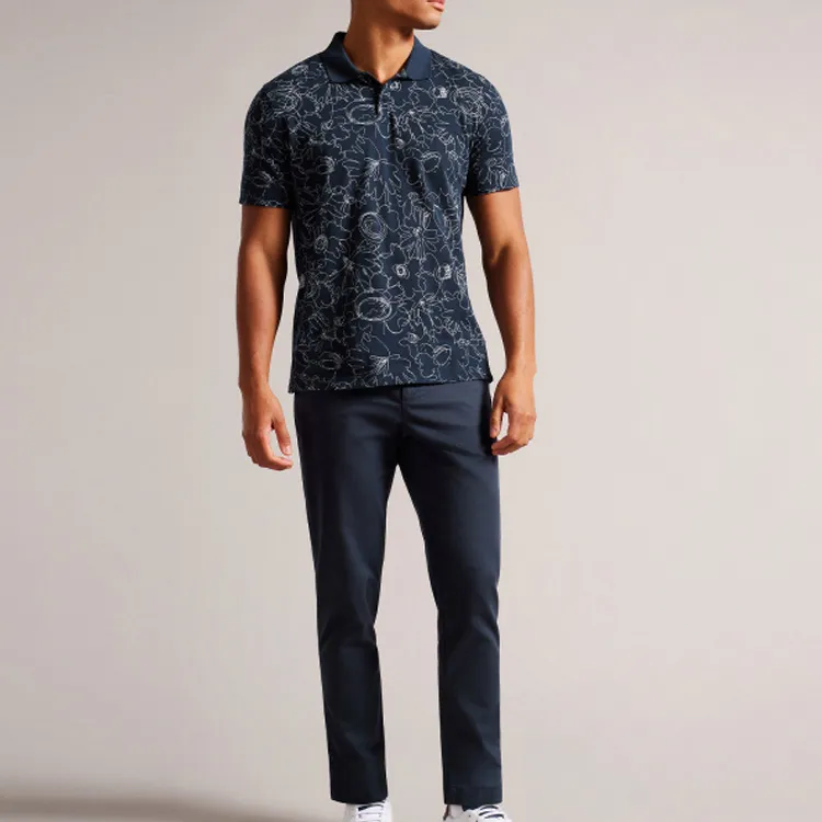 Ted Baker Polo Shirts Men Navy-1