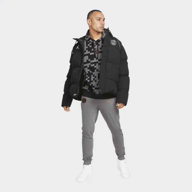 Jordan X Paris Saint-Germain Puffer Jacket Black