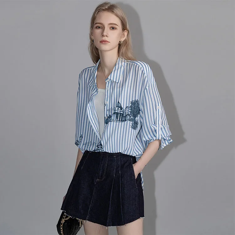 Dme Shirts Women's Light Blue-1