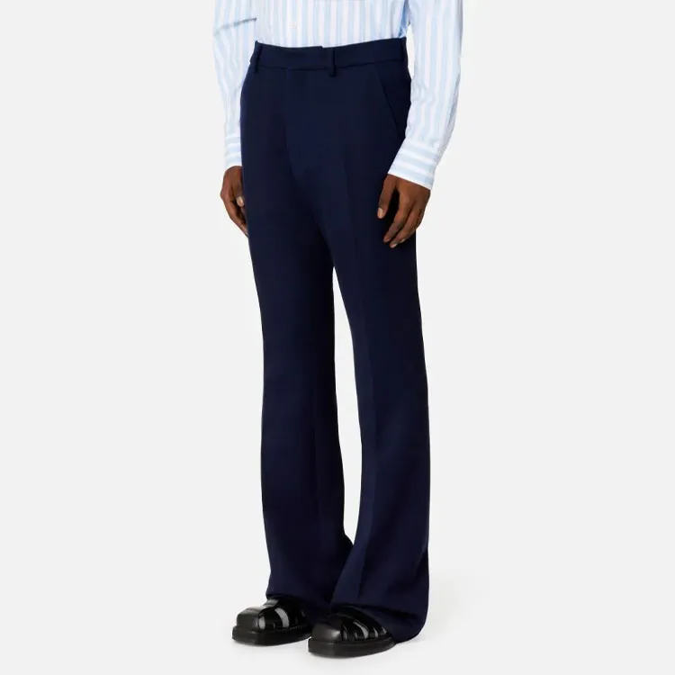 AMIPARIS Casual Pants Men Marine Blue-3