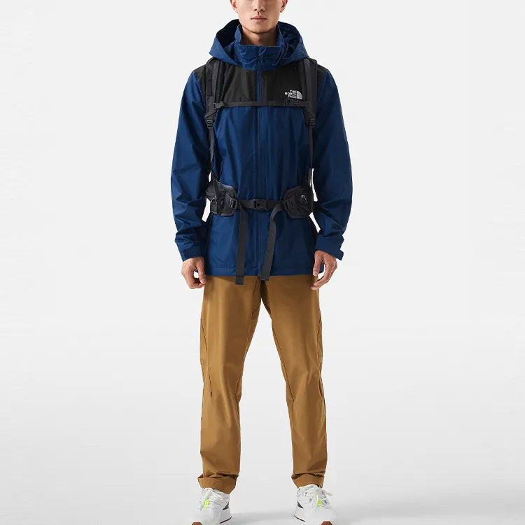 THE NORTH FACE City Outdoor Collection Water Resistant Windproof Breathable Windbreaker Jacket Men's Blue-3