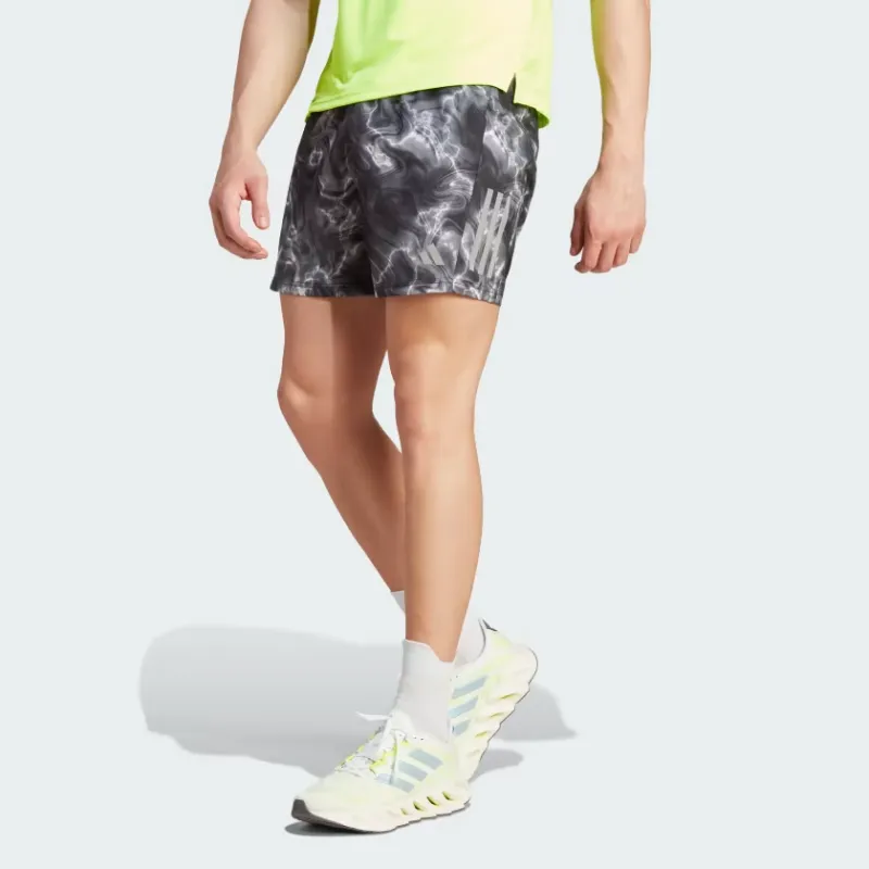 Adidas ALLOVER PRINT Casual Shorts Men Black-1