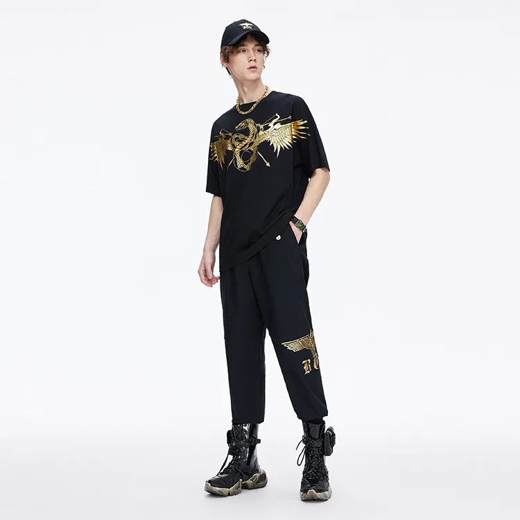 Boy London Knitted Sports Pants Unisex Black-2